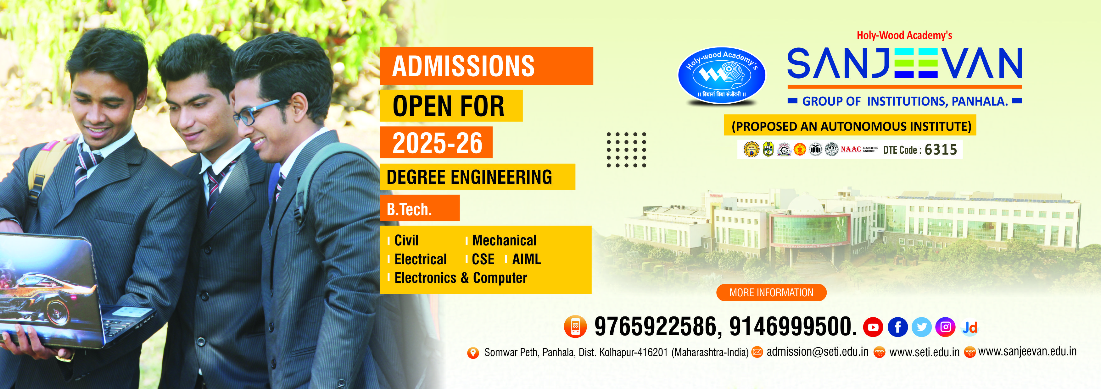 Admission Opens 2025-26